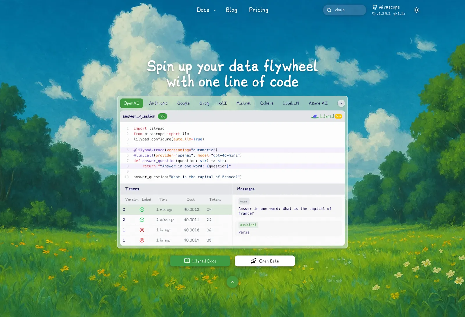 Lilypad Homepage